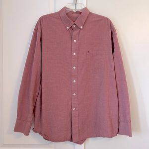 Izod Button-Down Collared Long Sleeve Shirt Size XXL EUC